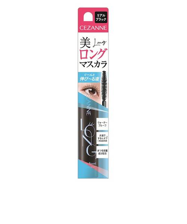 セザンヌ（CEZANNE）　ロングブーストマスカラ　01　リアルブラック