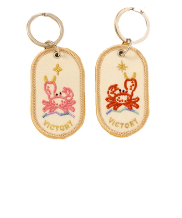 いろは出版　いろは出版　2／8b（ツーインエイトビリオン）　ペアキーリング　VICTORY