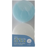 現代百貨　kinosアイスパック　ペンギン　BLUE　2個入