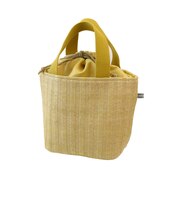 サブヒロモリ　わだんみずは　保冷かごバッグ　ベージュ