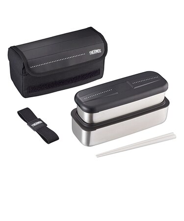 サーモス（THERMOS）　フレッシュランチボックス　DSD－1105W　ドットブラック