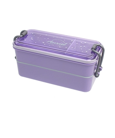 サブヒロモリ　オーリエル　スリムタイトランチ2段　620mL　むらさき