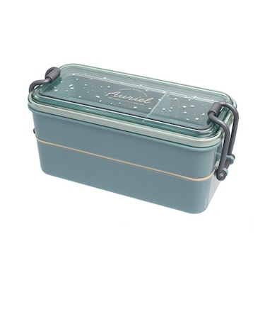 サブヒロモリ　オーリエル　スリムタイトランチ2段　620mL　グリーン