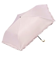 カリス（CHARIS）　晴雨兼用折りたたみ日傘　UV　GUARD　LIGHT　521001　ピンク