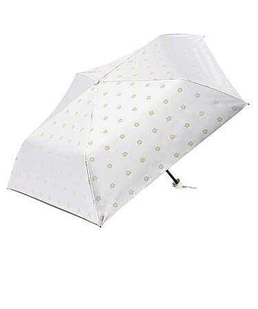 カリス（CHARIS）　晴雨兼用折りたたみ日傘　UV　GUARD　LIGHT　521005　アイボリー