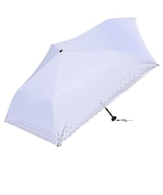 カリス（CHARIS）　晴雨兼用折りたたみ日傘　UV　GUARD　LIGHT　521006　パープル