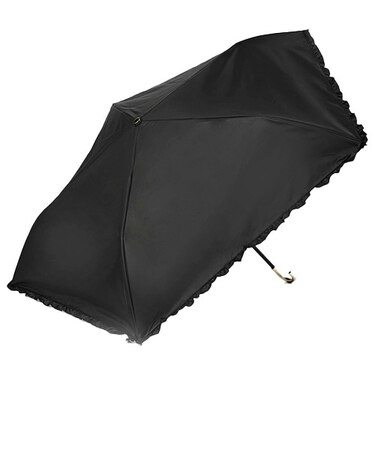 カリス（CHARIS）　晴雨兼用折りたたみ日傘　UV　GUARD　LIGHT　521001　ブラック
