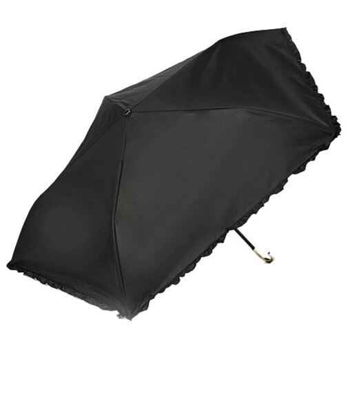 カリス（CHARIS）　晴雨兼用折りたたみ日傘　UV　GUARD　LIGHT　521001　ブラック
