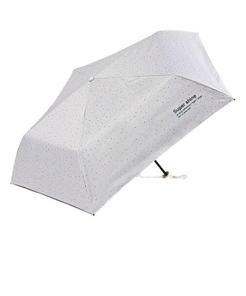 カリス（CHARIS）　晴雨兼用折りたたみ日傘　Supershine　525002　アイボリー