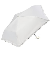 カリス(CHARIS) 晴雨兼用折りたたみ日傘 UV GUARD LIGHT 521001 アイボリー