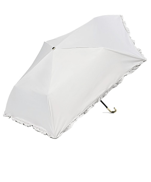 カリス（CHARIS）　晴雨兼用折りたたみ日傘　UV　GUARD　LIGHT　521001　アイボリー