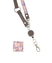 ノフェス（nofes）　リール付バッグストラップ　NSK1216　ブラウニッシュグレー