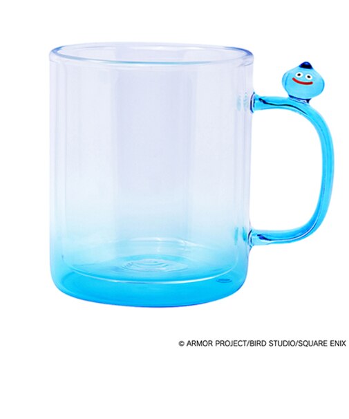 スクウェア・エニックス　スマイルスライム　ガラスのマグカップ　スライム