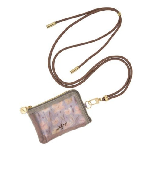 ノフェス（nofes）　ショルダーメッシュポーチ　NSP1214　ブラウニッシュグレー