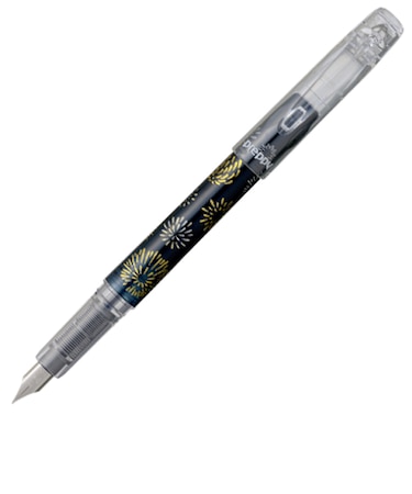 プラチナ万年筆（PLATINUM）　プレピー和　近代蒔絵3　PSQ－1300　花火　【数量限定】