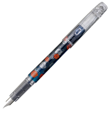 プラチナ万年筆（PLATINUM）　プレピー和　近代蒔絵3　PSQ－1300　椿　【数量限定】