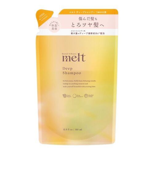花王 メルト（melt） ディープシャンプー つめかえ用 380mL｜ハンズの