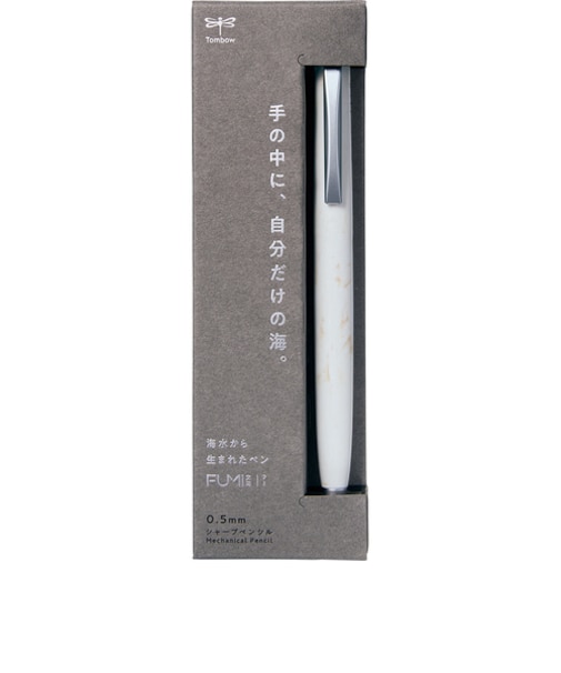 トンボ鉛筆（Tombow）　シャープペンシル　FUMI　0.5mm　SH-FM21　シェルホワイト