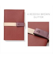 いろは出版　SUNNY　NOTEBOOK　レディッシュブラウングリッター