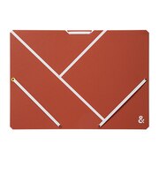 キングジム（KING　JIM）　＆Tennis　ドキュメントホルダー　A4　TN2582GS-OR