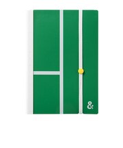 キングジム（KING　JIM）　＆Tennis　二つ折りクリアーファイル　TN5894MGS-G