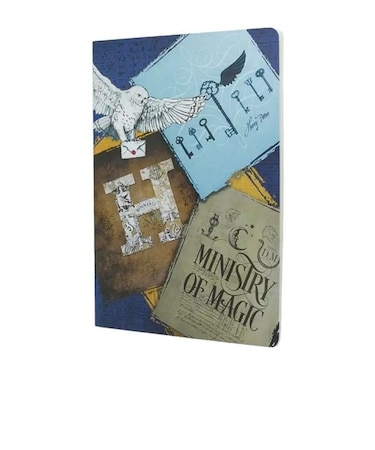 ペーパーブランクス（Paperblanks）　カイエ　ハリー・ポッターコレクション　A4罫線　CBD6556　魔法の瞬間