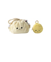 キングジム（KING　JIM）　BAOMe　包子ポーチ（中華まんポーチ）　BM5320－W