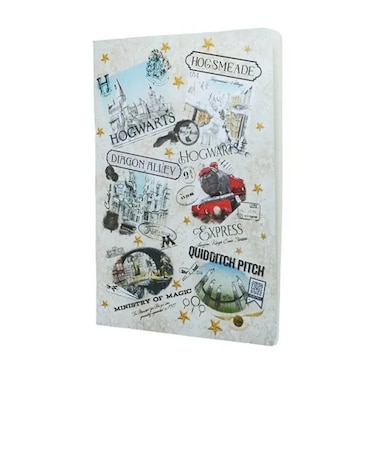 ペーパーブランクス（Paperblanks）　カイエ　ハリー・ポッターコレクション　A4罫線　CBD6574　魔法界