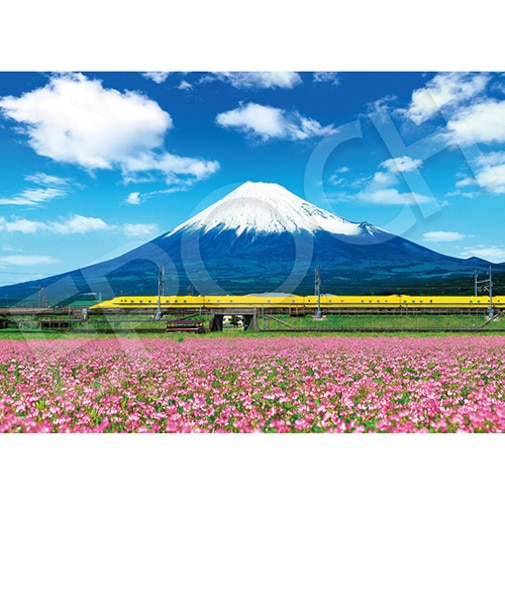 エポック社　ドクターイエローと富士山（静岡）　06-401s　500ピース