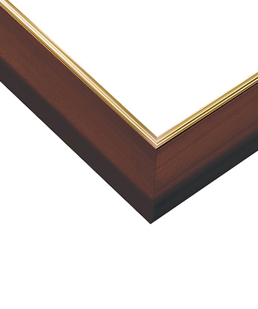 エポック社　ウッディーパネルエクセレント　ゴールドライン　49×72　ブラウン