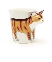 ミーラープセラミック（MEELARP　CERAMIC）　アニマルマグ　オレンジタビー