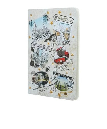ペーパーブランクス（Paperblanks）　カイエ　ハリー・ポッターコレクション　A5罫線　CBD6577　魔法界