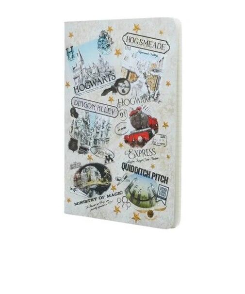 ペーパーブランクス（Paperblanks）　カイエ　ハリー・ポッターコレクション　A5罫線　CBD6577　魔法界