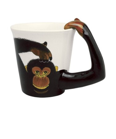 ミーラープセラミック（MEELARP　CERAMIC）　アニマルマグ　モンキー