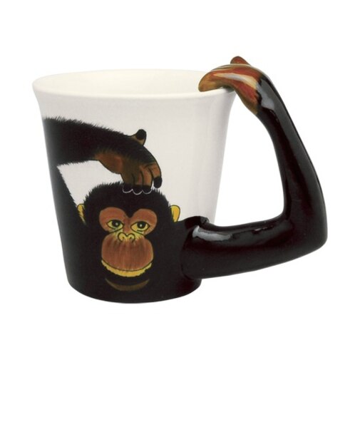 ミーラープセラミック（MEELARP　CERAMIC）　アニマルマグ　モンキー