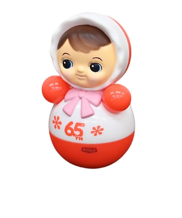 ローヤル　65周年　おきあがりポロンちゃんソフビフィギュア