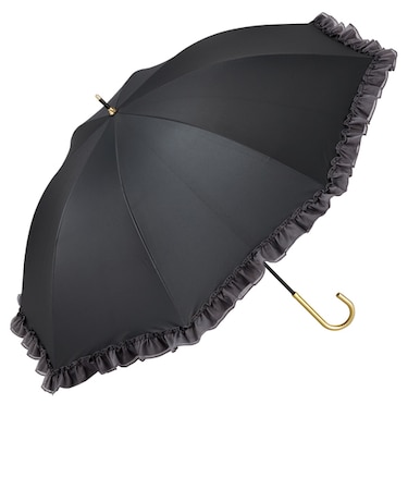 ダブリュピーシー（Wpc.）　遮光オーガンジーフリル　ブラック