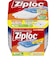 ジップロック（Ziploc）　ごはん保存容器　一膳用　薄型　290mL　5個入