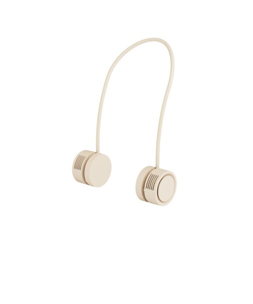 スマリー（Smaly）　くるくるネックファン　YNG－KRNF161BE　ベージュ