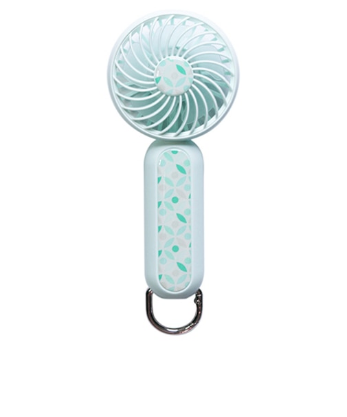 東洋ケース　ハンディフックファン　シェイプス　ペールブルー