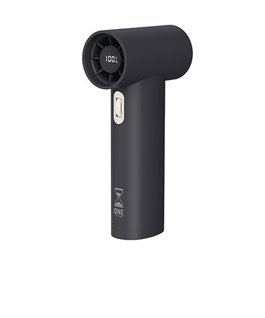 キシマ　ワンセカンド（One　Second）　多機能ハンディファン　KNO25339　ブラック