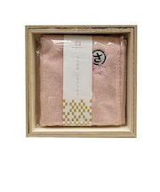 今治謹製　かるたタオルハンカチ　さくら