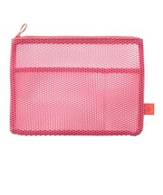 マークス（MARK'S）　メッシュコレクション　フラットポーチ　A5　MSH-PO22-PK　フラミンゴピンク