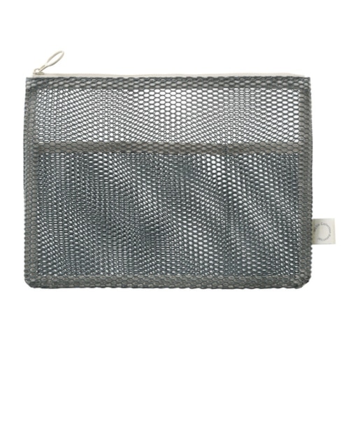 マークス（MARK'S）　メッシュコレクション　フラットポーチ　A5　MSH-PO22-GY　ストーングレー