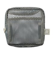 マークス（MARK'S）　メッシュコレクション　スクエアポーチ　MSH-PO23-GY　ストーングレー