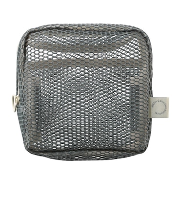 マークス（MARK'S）　メッシュコレクション　スクエアポーチ　MSH-PO23-GY　ストーングレー