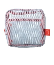 マークス（MARK'S）　メッシュコレクション　スクエアポーチ　MSH-PO23-BL　サンライズブルー