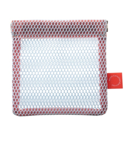 マークス（MARK'S）　メッシュコレクション　バネクチポーチ　MSH-PO26-BL　サンライズブルー