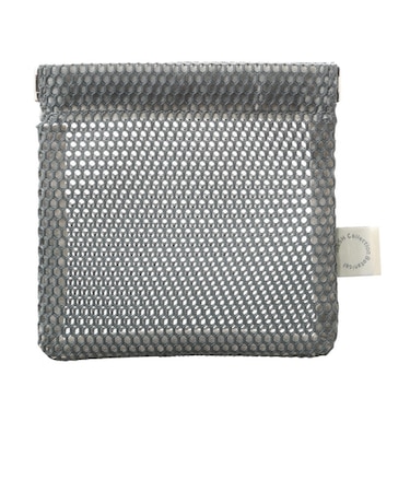 マークス（MARK'S）　メッシュコレクション　バネクチポーチ　MSH-PO26-GY　ストーングレー