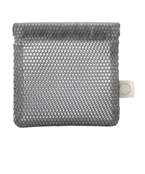 マークス（MARK'S）　メッシュコレクション　バネクチポーチ　MSH-PO26-GY　ストーングレー